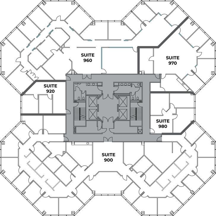 4365 Executive Dr, San Diego, CA à louer Plan d’étage– Image 1 sur 1