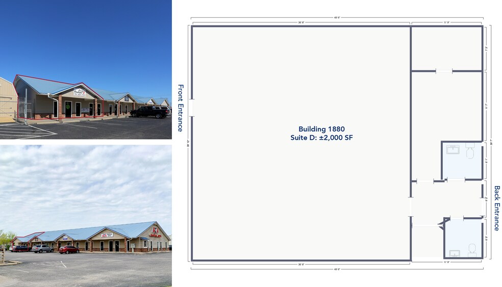 1900 S Pleasant St, Springdale, AR à louer - Photo de l’immeuble – Image 3 sur 6