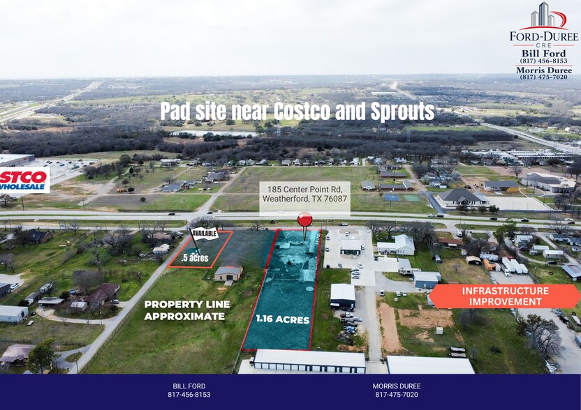 185 Center Point Rd, Weatherford, TX à vendre - Photo de l’immeuble – Image 1 sur 5