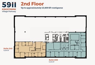 5900-5920 Kingstowne Towne Ctr, Alexandria, VA à louer Plan d’étage– Image 1 sur 1