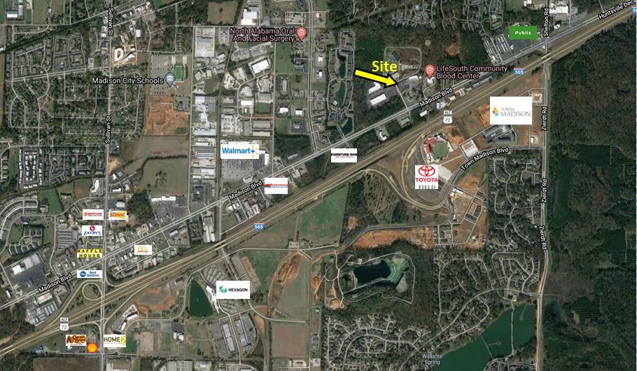 102 Research Blvd, Madison, AL à louer - Aérien – Image 3 sur 4