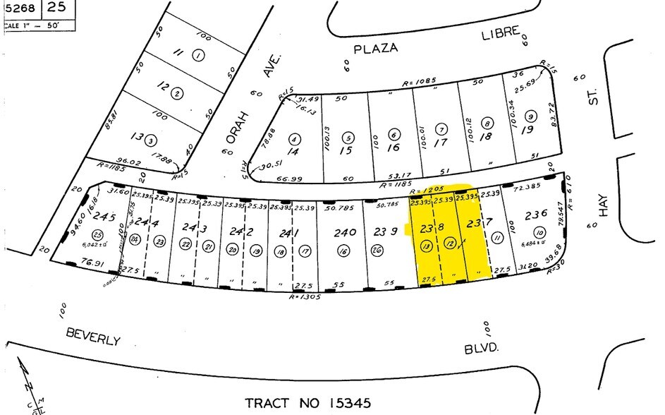2604 W Beverly Blvd, Montebello, CA à louer - Plan cadastral – Image 2 sur 2