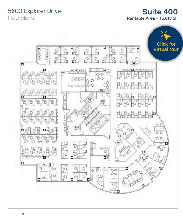 5600 Explorer Dr, Mississauga, ON à louer Plan d’étage– Image 1 sur 1