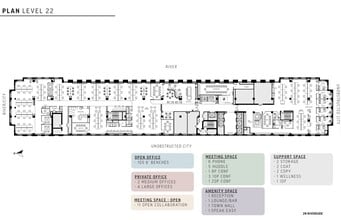 2 N Riverside Plz, Chicago, IL à louer Plan d’étage– Image 1 sur 1