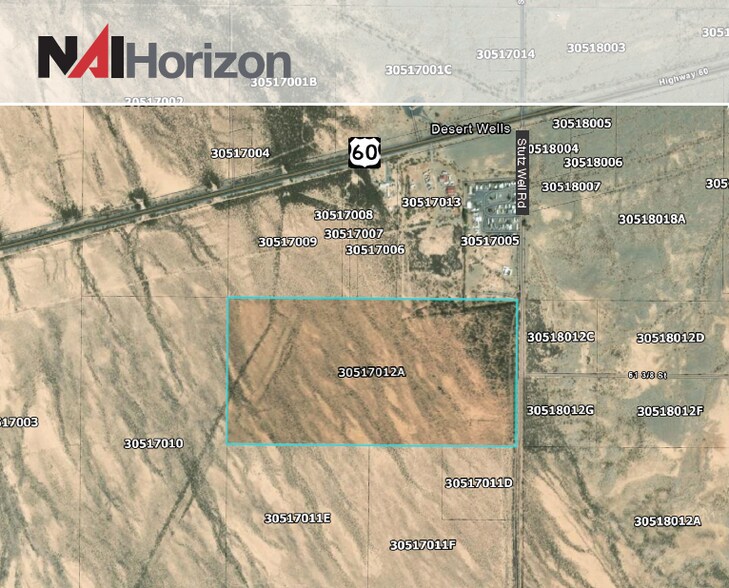 US HWY 60 & McVay Rd, Salome, AZ à louer - Aérien – Image 2 sur 3
