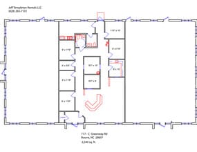 717 Greenway Rd, Boone, NC à louer Plan de site– Image 1 sur 1