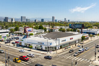 1260-1270 S La Cienega Blvd, Los Angeles, CA - VUE AÉRIENNE  vue de carte - Image1