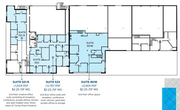 11839-11855 Sorrento Valley Rd, San Diego, CA à louer Plan d’étage– Image 1 sur 1