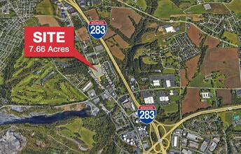 1330 Eisenhower Blvd, Harrisburg, PA - Vue aérienne vue de carte - Image1