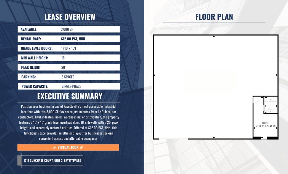 1312 W Sunchase Ct, Fayetteville, AR à louer - Plan d’étage – Image 3 sur 8