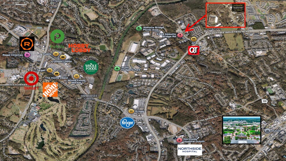 4349 Abbotts Bridge Rd, Duluth, GA à vendre - Photo de l’immeuble – Image 3 sur 29