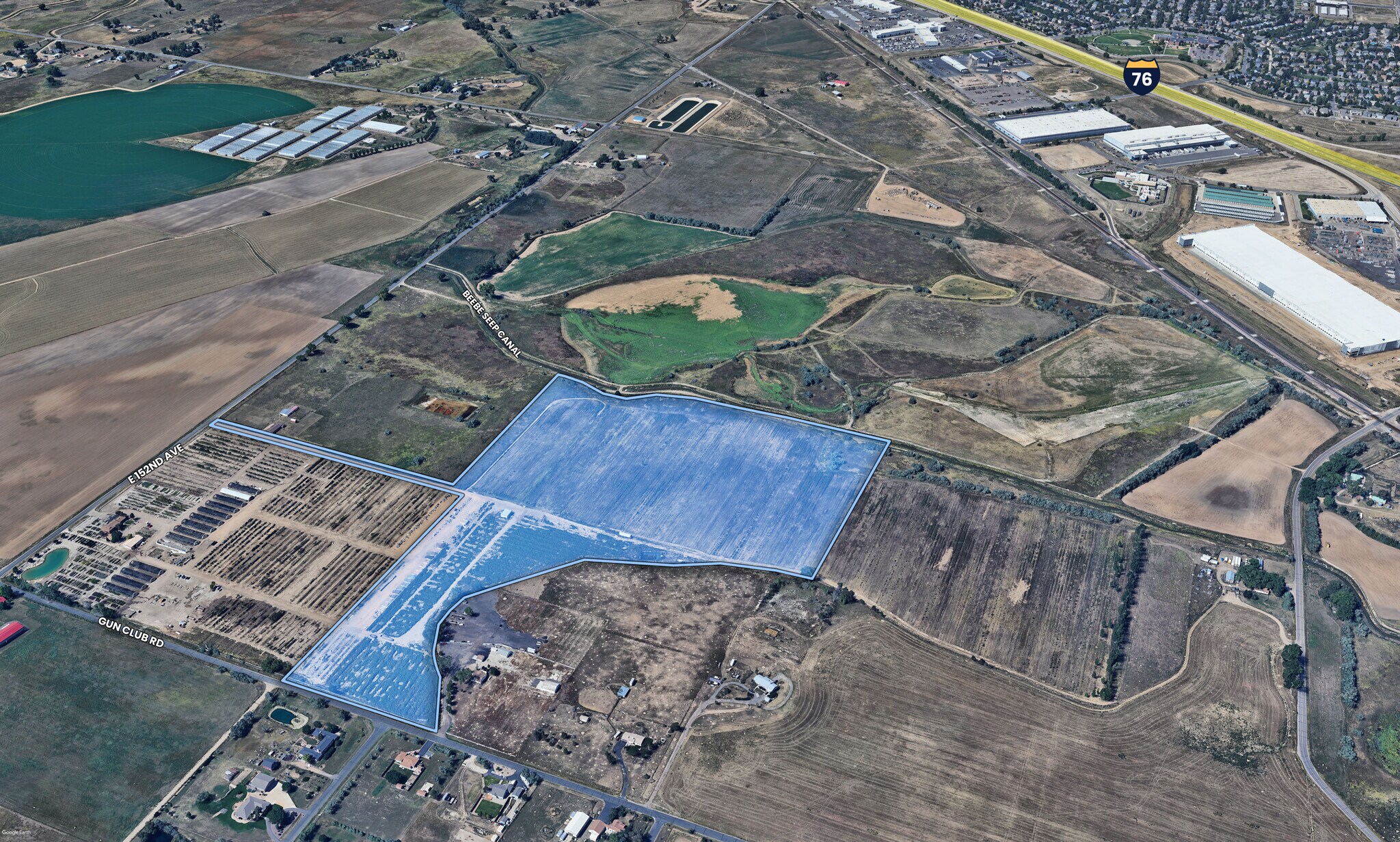 15489 Gun Club Rd, Brighton, CO à louer Aérien– Image 1 sur 4