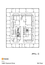 14801 Quorum Dr, Addison, TX à louer Plan d’étage– Image 1 sur 1