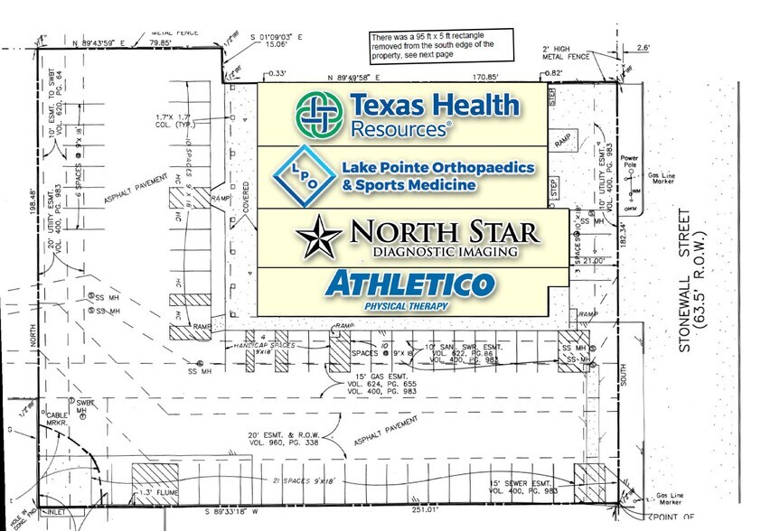 4801-4805 Wesley St, Greenville, TX à vendre - Plan de site – Image 3 sur 3