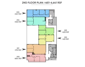 1120 S Robertson Blvd, Los Angeles, CA à louer Plan d’étage– Image 2 sur 10