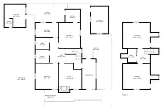 1191 E Walnut St, Pasadena, CA à louer Plan d’étage– Image 1 sur 1