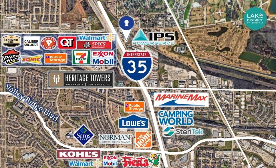 1802 N Stemmons Fwy, Lewisville, TX à vendre - Photo de l’immeuble – Image 2 sur 4