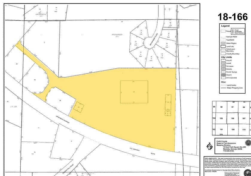 1025 Veterans Memorial Hwy SE, Mableton, GA à louer - Plan cadastral – Image 3 sur 42