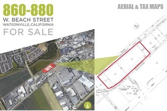 880 W Beach Rd, Watsonville, CA - VUE AÉRIENNE  vue de carte