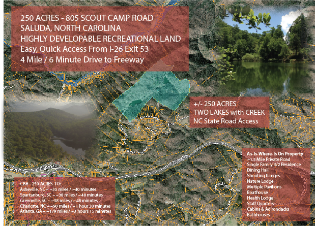805 Scout Camp Rd, Saluda, NC à vendre - Photo principale – Image 1 sur 5