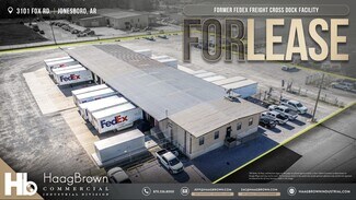 Plus de détails pour 3101 Fox Rd, Jonesboro, AR - Industriel/Logistique à louer