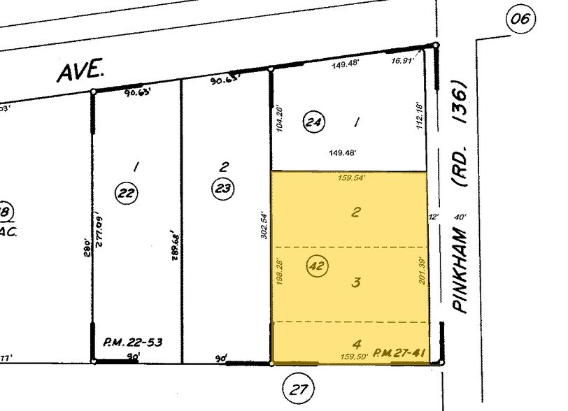 561 S Pinkham Rd, Visalia, CA à louer - Plan cadastral – Image 3 sur 3