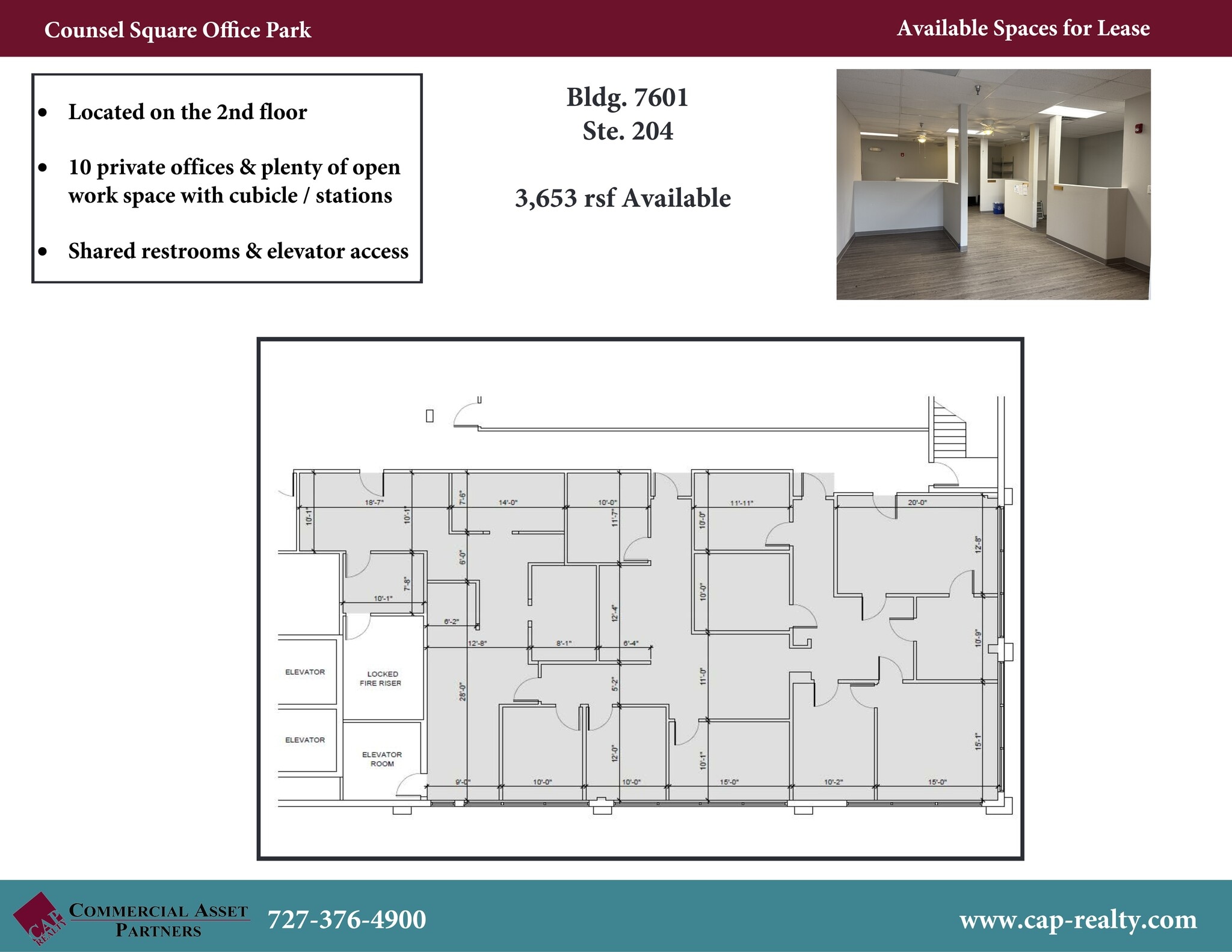 7601-7625 Little Rd, New Port Richey, FL à louer Plan de site– Image 1 sur 5