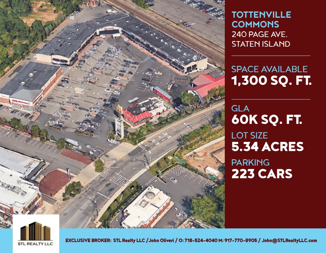 240 Page Ave, Staten Island, NY à louer Aérien– Image 1 sur 2