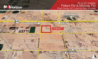 Plus de détails pour Peters Rd, Casa Grande, AZ - Terrain à vendre