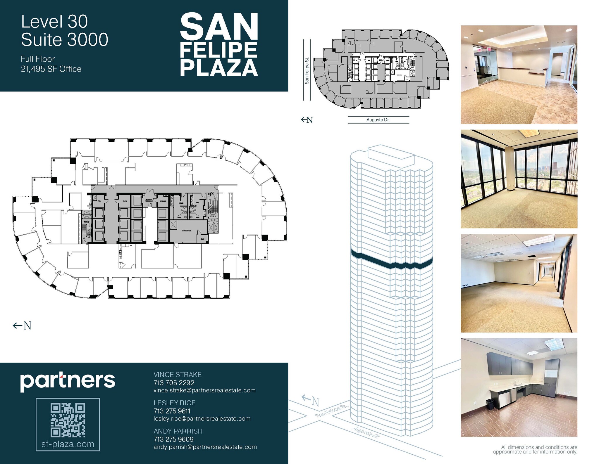 5847 San Felipe St, Houston, TX à louer Plan d’étage– Image 1 sur 2