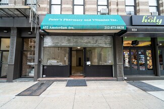Plus de détails pour 642-654 Amsterdam Ave, New York, NY - Local commercial à louer