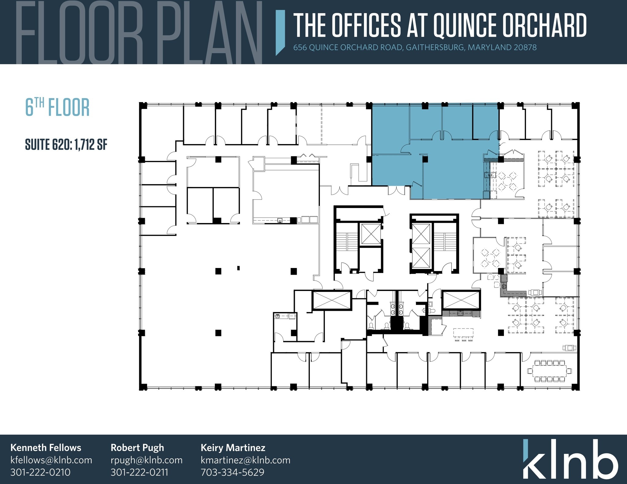 656 Quince Orchard Rd, Gaithersburg, MD à louer Plan d’étage– Image 1 sur 1