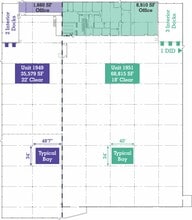 1949-1951 Arthur Ave, Elk Grove Village, IL à louer Plan d’étage– Image 2 sur 2