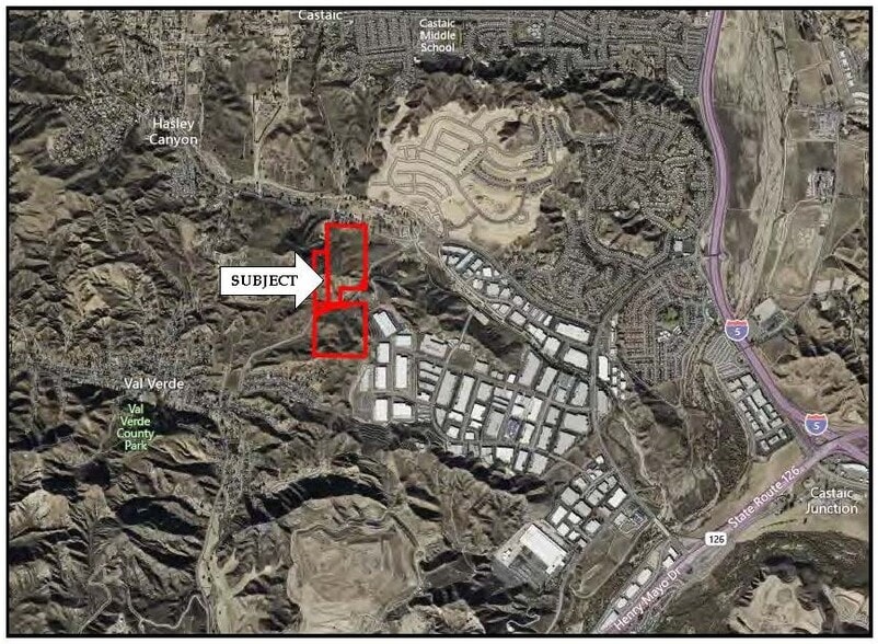 Del Valle Rd, Castaic, CA à vendre - Aérien – Image 2 sur 4