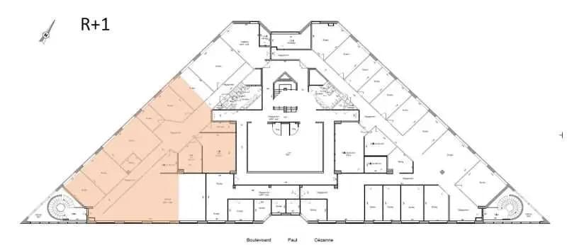 38 Boulevard Paul Cézanne, Guyancourt à louer Plan d’étage– Image 1 sur 4
