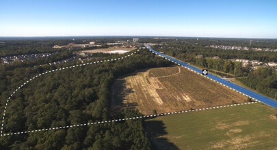 7450 GB Alford Hwy, Holly Springs, NC - Vue aérienne  vue de carte