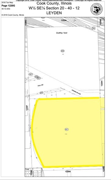 10601 Franklin Ave, Franklin Park, IL à louer - Plan cadastral – Image 2 sur 7