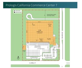 1150 S Milliken Ave, Ontario, CA à louer Plan de site– Image 1 sur 1