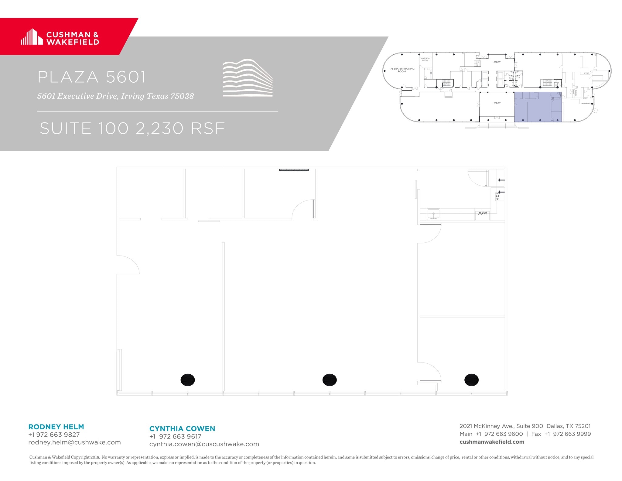 5601 Executive Dr, Irving, TX à louer Plan de site– Image 1 sur 1