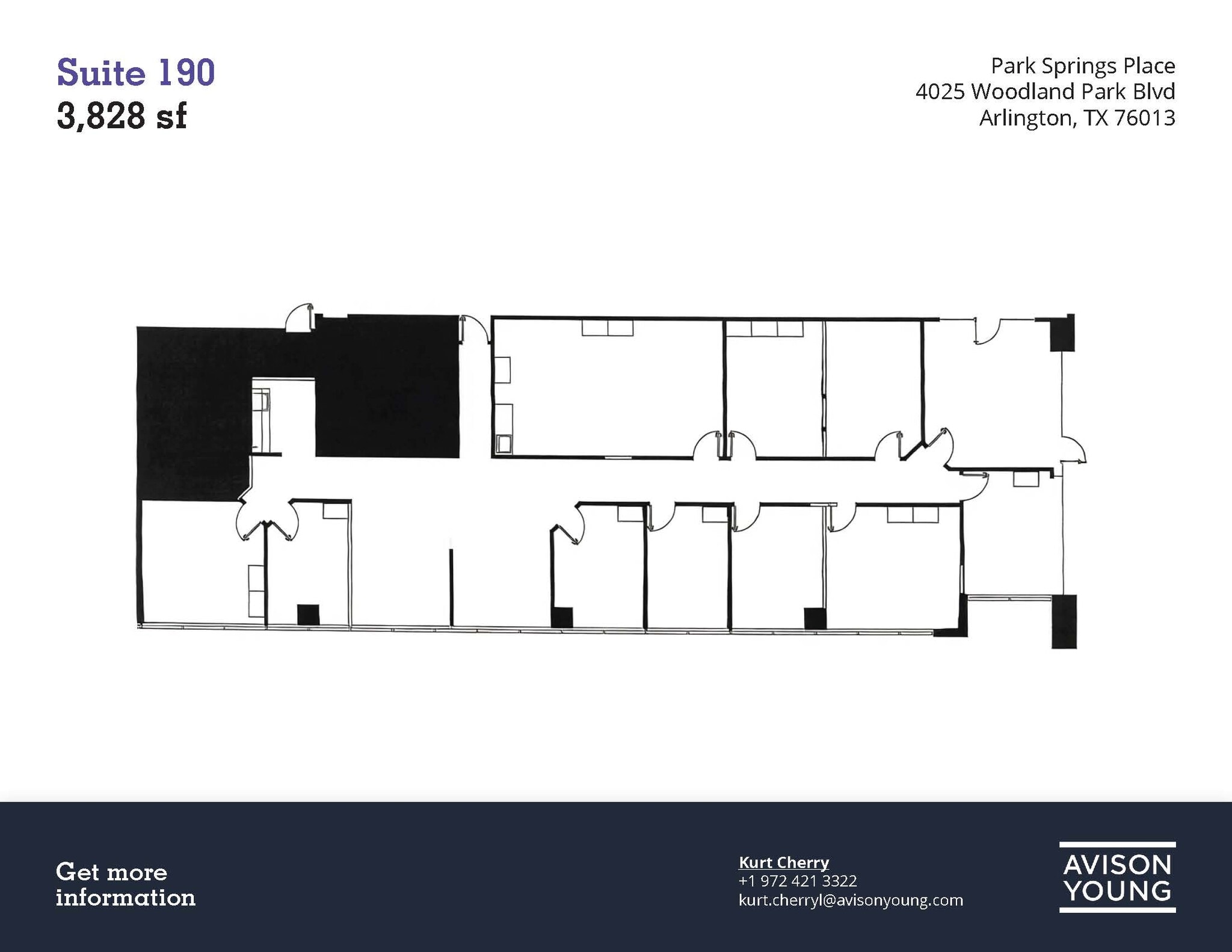 4025 Woodland Park Blvd, Arlington, TX à louer Plan d’étage– Image 1 sur 1