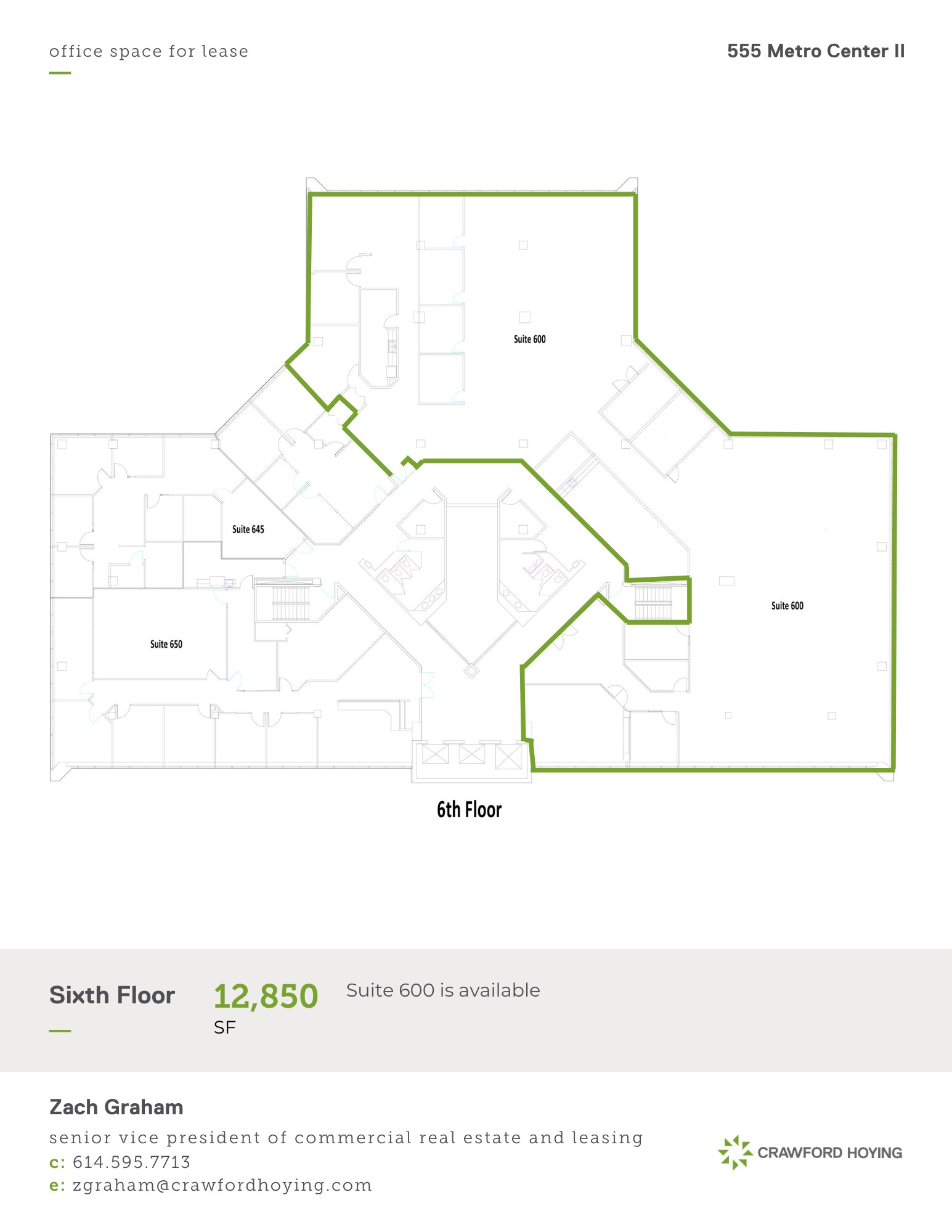 555 Metro Pl N, Dublin, OH à louer Plan d’étage– Image 1 sur 3