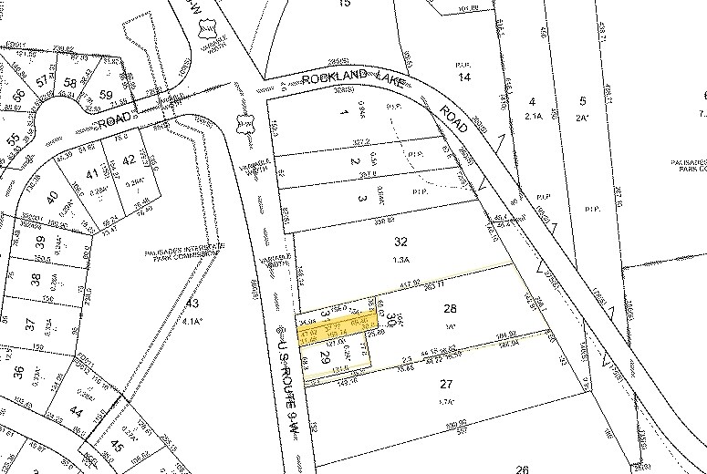 753 Route 9W, Valley Cottage, NY à vendre - Plan cadastral – Image 2 sur 2