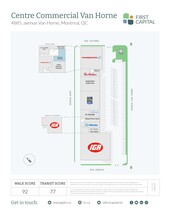 4801-4885 Av Van Horne, Montréal, QC à louer Plan de site– Image 1 sur 2