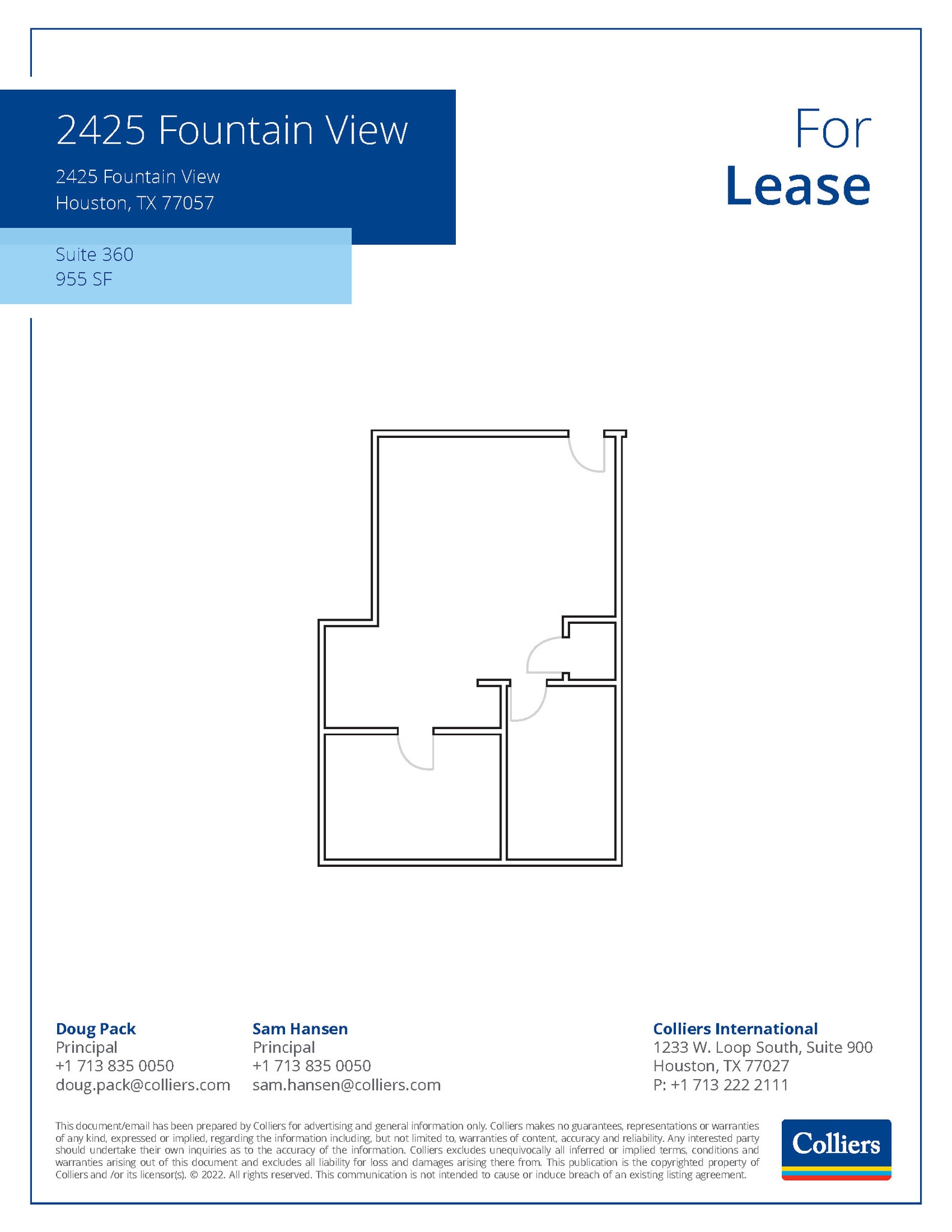 2425 Fountain View Dr, Houston, TX à louer Photo intérieure– Image 1 sur 1