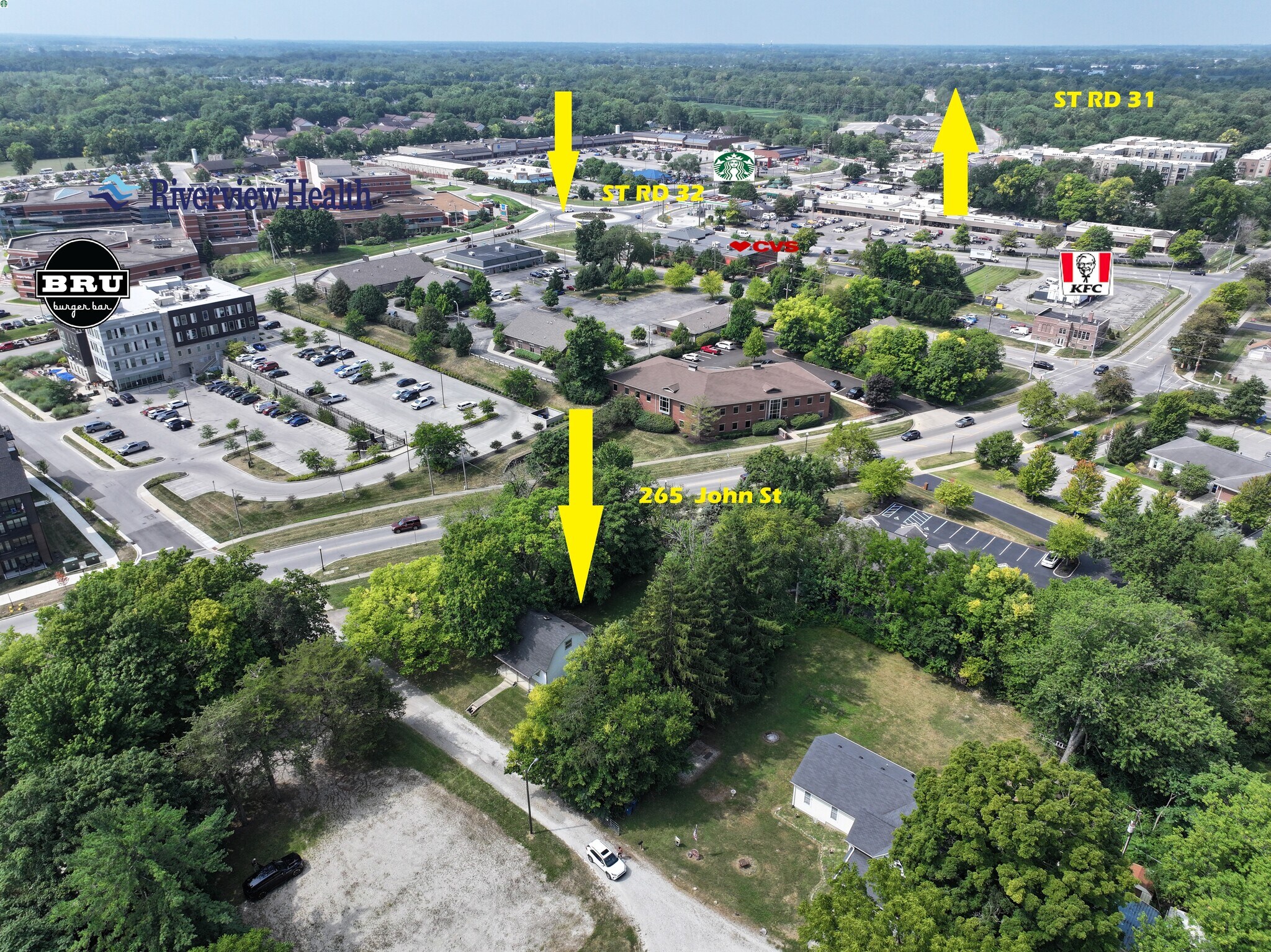 265 John St, Noblesville, IN à vendre Aérien– Image 1 sur 6