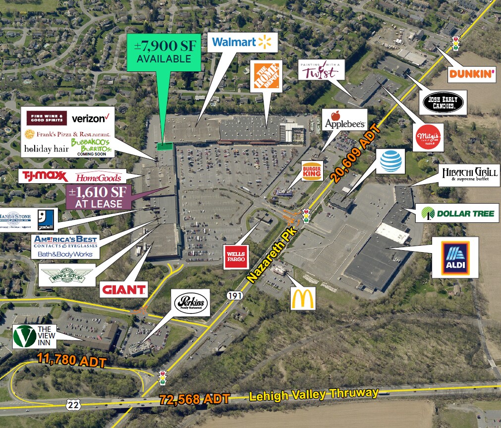 3926 Linden St, Bethlehem, PA à louer Photo principale– Image 1 sur 3