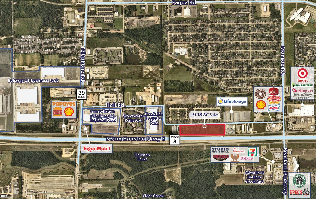 S Sam Houston Pkwy E, Houston, TX à vendre Aérien– Image 1 sur 3