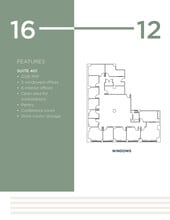 1612 K St NW, Washington, DC à louer Plan d’étage– Image 1 sur 1