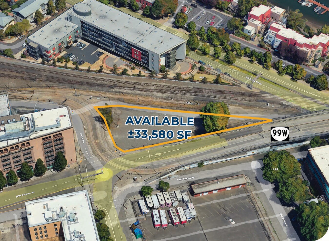 510 NW 3rd Ave, Portland, OR à vendre Aérien– Image 1 sur 3