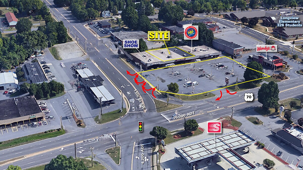 1234-1246 Us Highway 70 SW, Hickory, NC à louer Photo principale– Image 1 sur 22